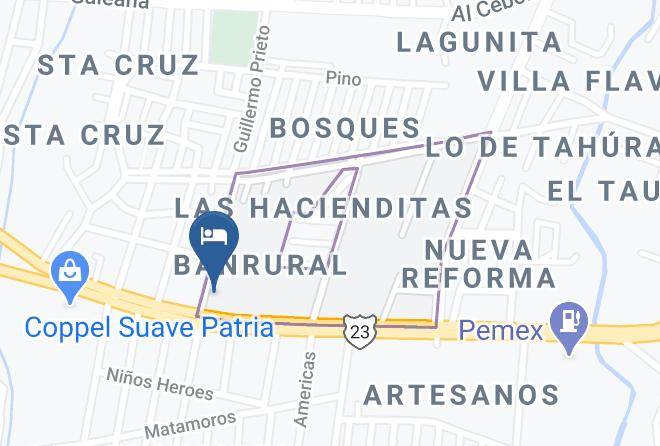 Jerez - Hotel Express Maps