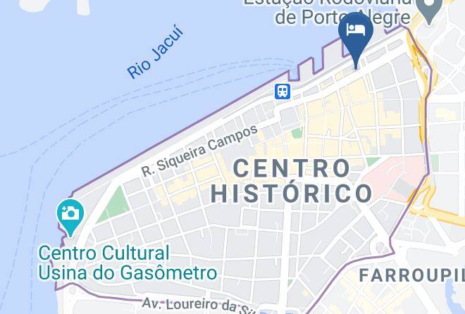 Porto Alegre - Hotel Express Maua Maps