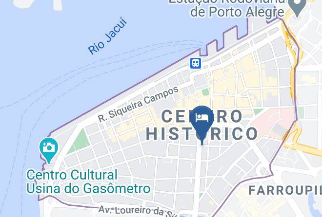 Porto Alegre - Hotel Express Savoy Maps
