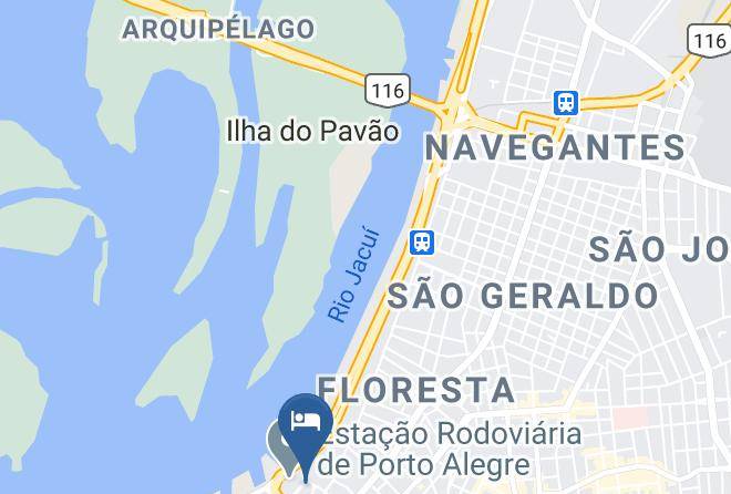 Porto Alegre - Hotel Express Terminal Tur Maps