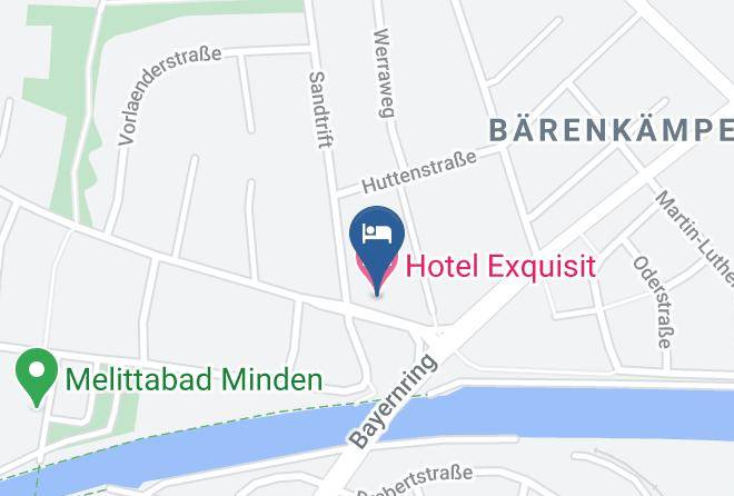 Hotel Exquisit Map