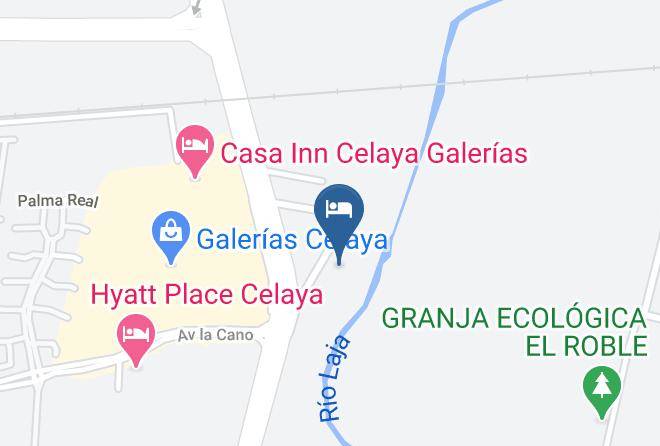 Celaya - Extended Suites Celaya Galerias Maps