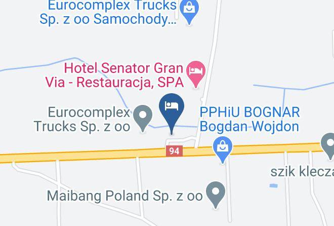Ropczycko Sedziszowski - Hotel Extrans Maps