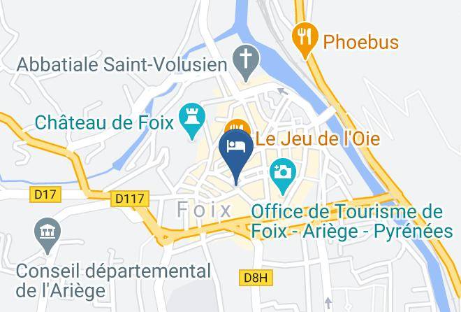 Ariege - Hotel Eychenne Maps