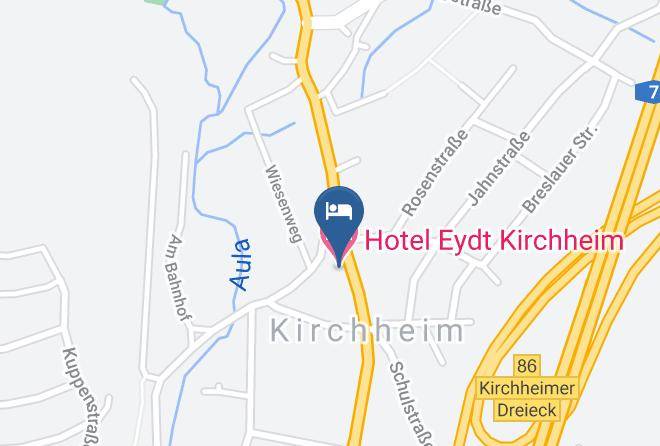 Hersfeld Rotenburg - Hotel Eydt Kirchheim Maps