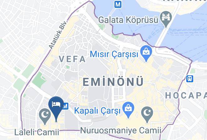 Fatih - Hotel Eyfel Maps