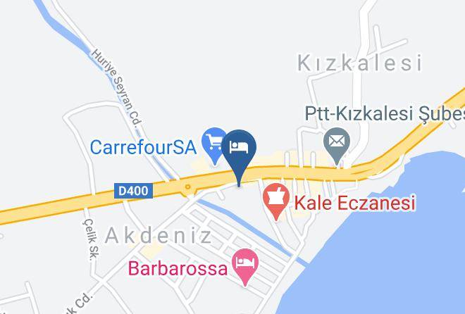 Erdemli - Hotel Eylul Maps