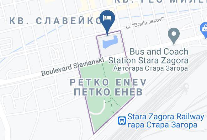 Hotel Ezeroto Map