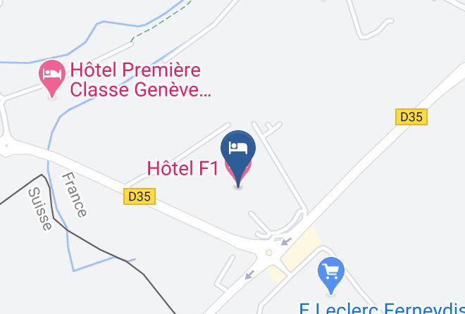 Ain - HotelF1 Geneve Ferney Airport Maps