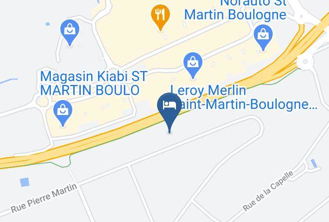 Pas De Calais - Hotel F1 Boulogne Sur Mer Maps