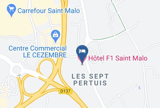 Ille Et Vilaine - Hotelf1 Saint Malo Maps