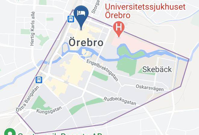 Orebro - Hotel F11 Orebro Maps