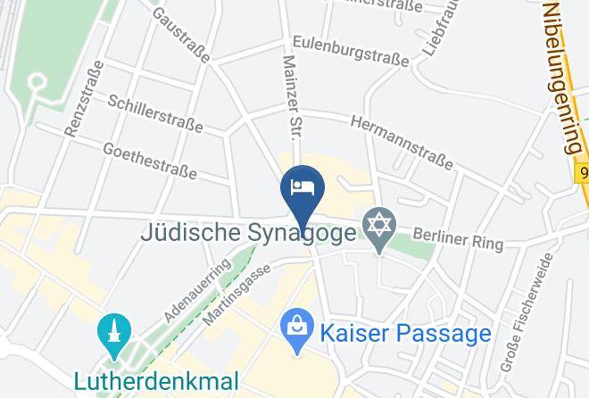 Worms - Hotel Faber Haag Maps