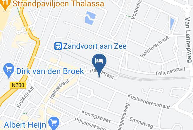 Zandvoort - Hotel Faber Maps