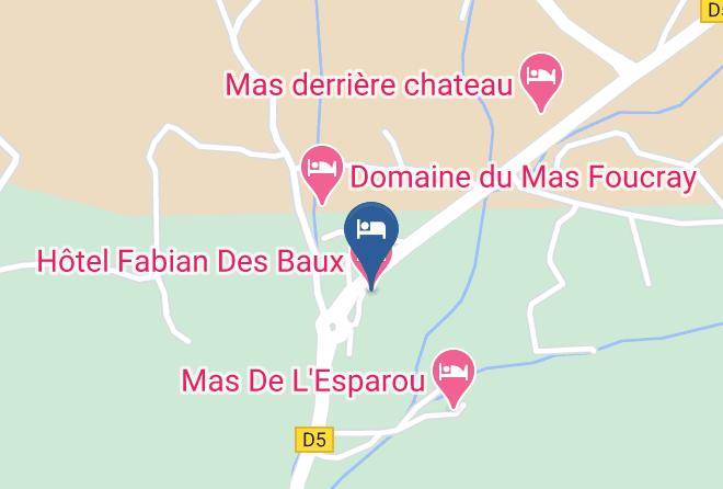 Bouches Du Rhone - Hotel Fabian Des Baux Maps