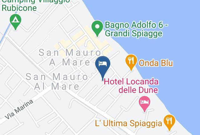 Hotel Fabio Map