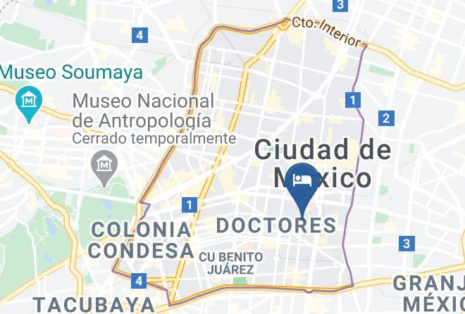 Cuauhtemoc - Hotel Fabiola Maps