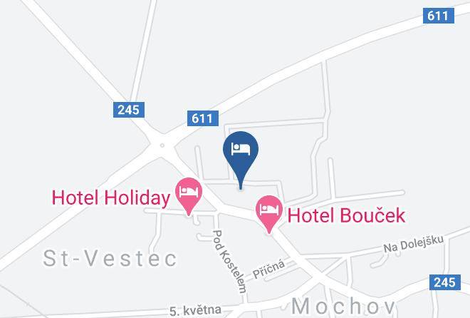 Prague East - Hotel Fabok Maps