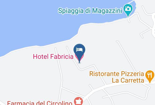 Hotel Fabricia Map