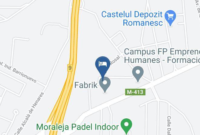 Madrid - Hotel Fabrik Maps