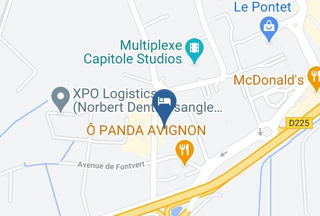 Vaucluse - Hotel Face West Le Pontet Maps