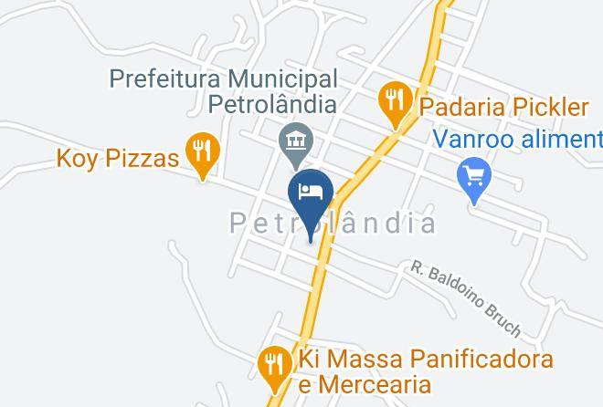 Petrolandia - Hotel Fachini Maps