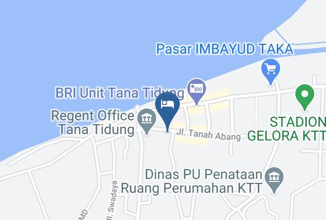 Tana Tidung Regency - Hotel Fadira Maps