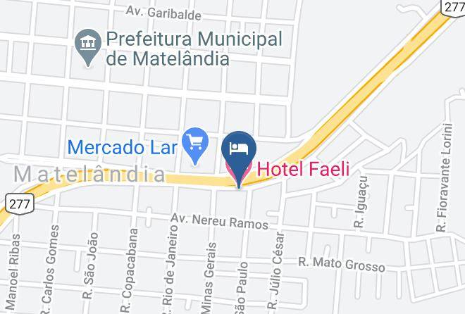 Matelandia - Hotel Faeli Maps