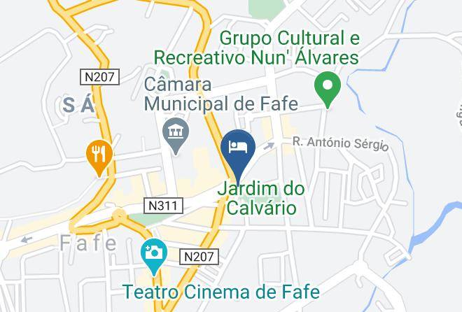 Fafe - Hotel Fafense Maps