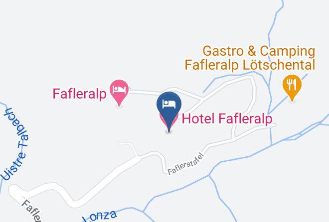 Raron - Hotel Fafleralp Maps