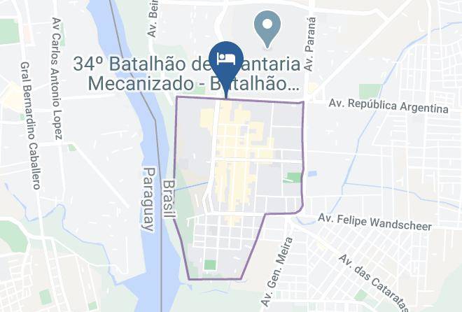 Foz Do Iguacu - Hotel Faguile Maps
