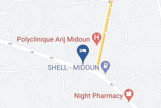 Djerba - Hotel Fahd Maps