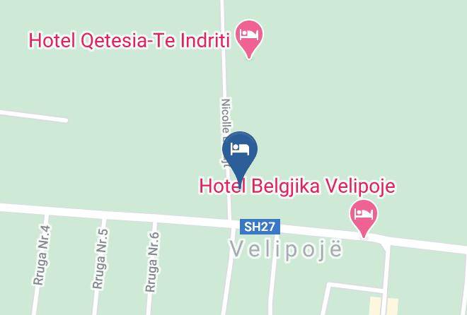 Shkoder - Hotel Fahria Velipoje Maps