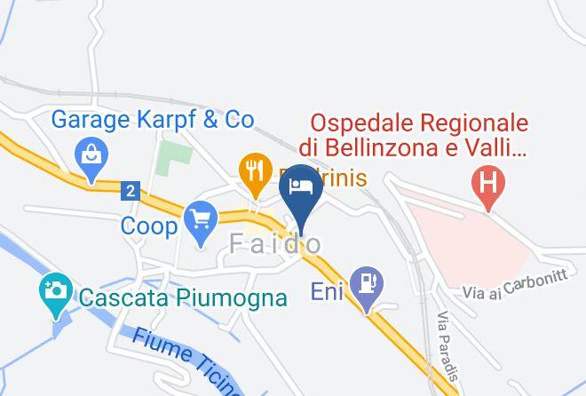 Leventina - Hotel Faido Maps