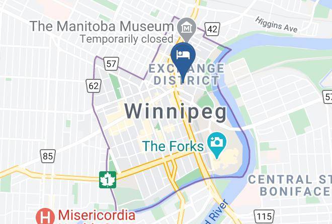 Division 11 - Hotel Fairmont Winnipeg Maps