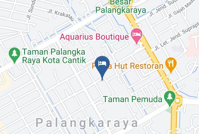 Hotel Fairuz Syariah Palangka Raya Map