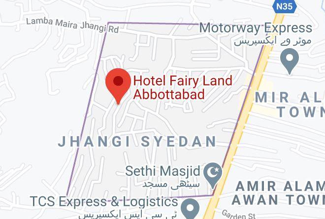 Peshawar - Hotel Fairy Land Abbottabad Maps
