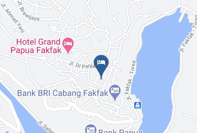 Fakfak Regency - Hotel Fakfak Maps