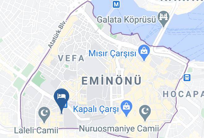 Fatih - Hotel Falcon Maps