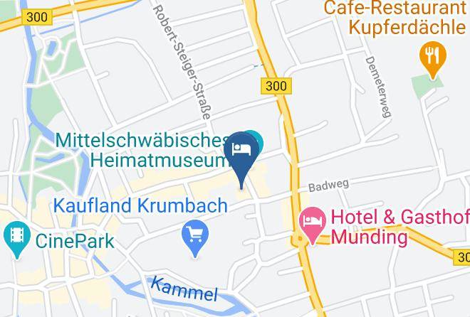 Gunzburg - Hotel Falk Maps