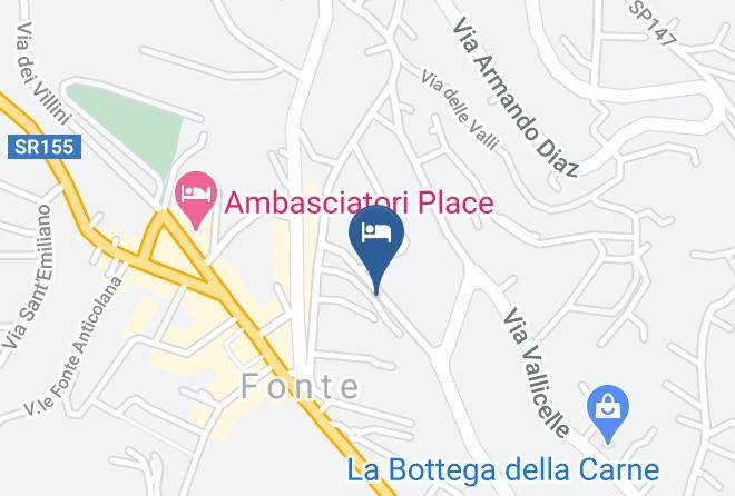 Frosinone - Hotel Falken Maps