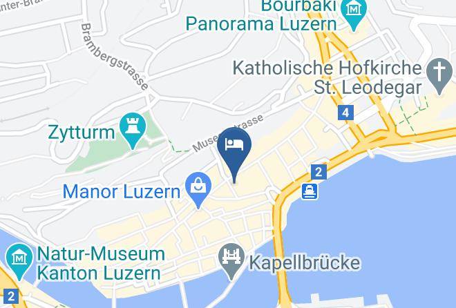 Lucerne - Hotel Falken Luzern Maps