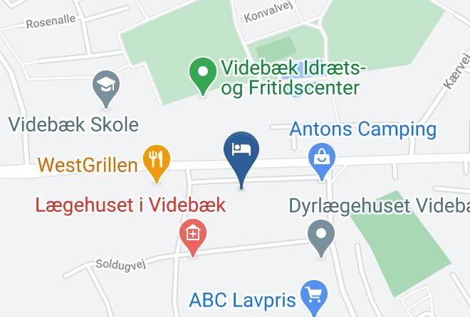 Videbaek - Hotel Falken Maps