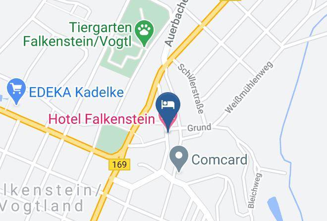 Vogtlandkreis - Hotel Falkenstein Maps