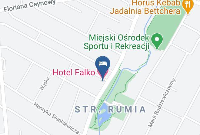 Wejherowski - Hotel Falko Maps