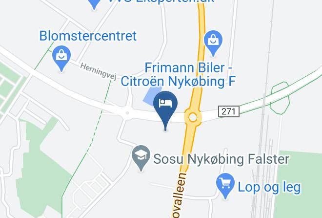 Nykobing - Hotel Falster Maps