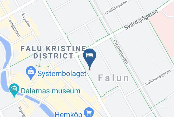 Falun Municipality - Hotel Falun Maps