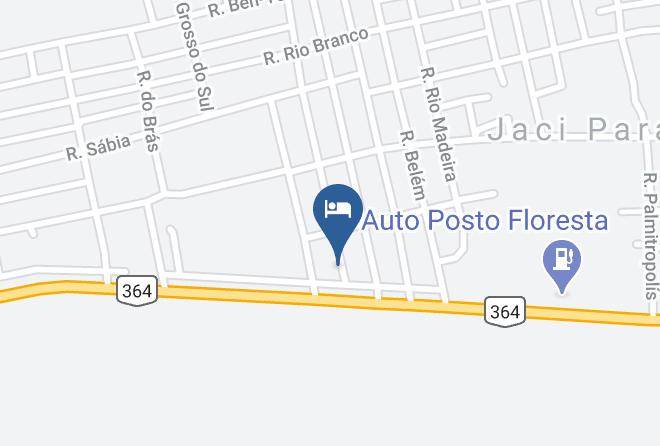 Porto Velho - Hotel Fama Maps