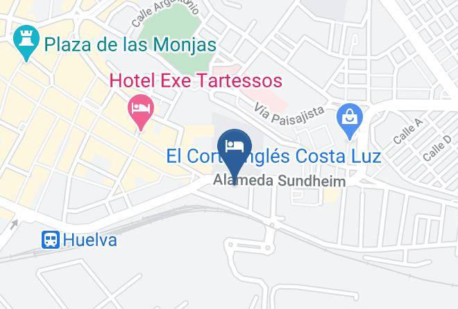 Huelva - Hotel Familia Conde Maps