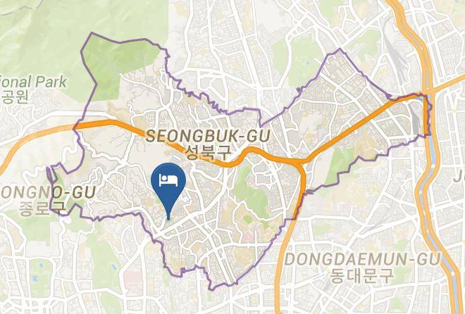 Seongbukgu - Hotel Familia Inn Maps